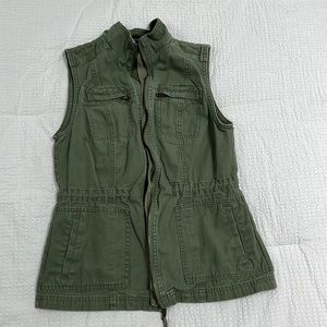 Women’s Merona Army Green Vest